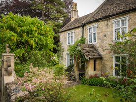 中世纪田园风景图