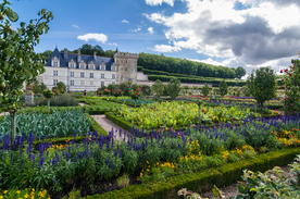 中世纪田园风景图