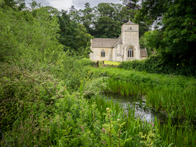 中世纪田园风景图