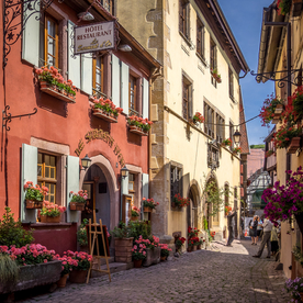 中世纪田园风景图