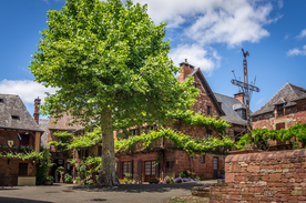 中世纪田园风景图