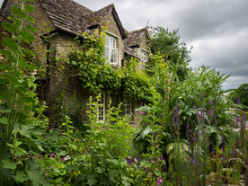 中世纪田园风景图