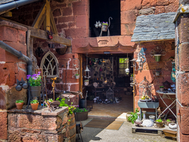 中世纪田园风景图