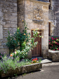 中世纪田园风景图