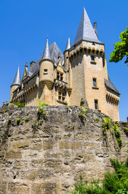 中世纪田园风景图