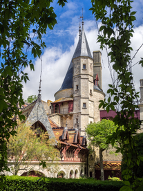 中世纪田园风景图