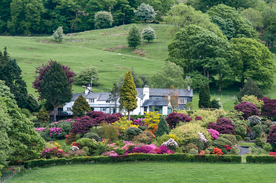 中世纪田园风景图