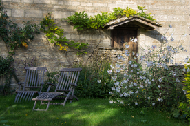 中世纪田园风景图