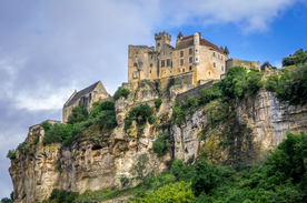 中世纪田园风景图