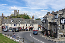 中世纪田园风景图