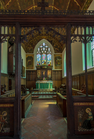 中世纪田园风景图