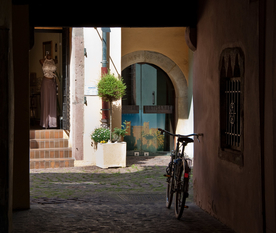 中世纪田园风景图