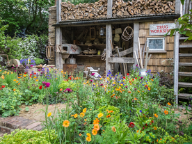 中世纪田园风景图