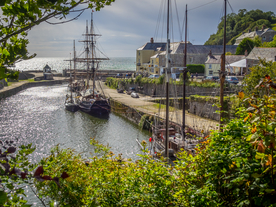 中世纪田园风景图