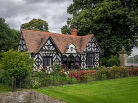中世纪田园风景图