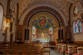 中世纪田园风景图