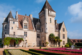 中世纪田园风景图