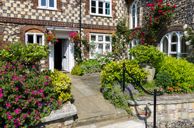 中世纪田园风景图