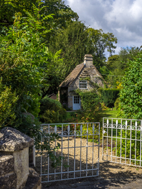 中世纪田园风景图
