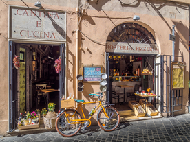 中世纪田园风景图