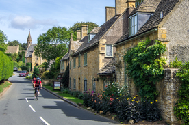 中世纪田园风景图