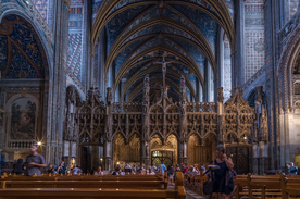 中世纪田园风景图