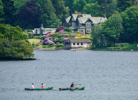 中世纪田园风景图
