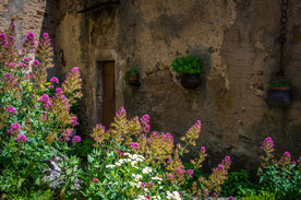 中世纪田园风景图