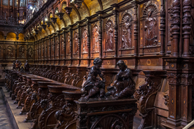 中世纪田园风景图