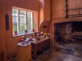 中世纪田园风景图