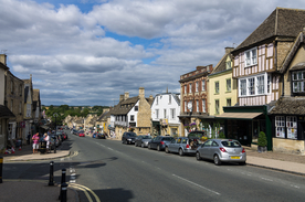 中世纪田园风景图