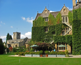 中世纪田园风景图