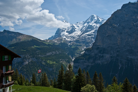 中世纪田园风景图
