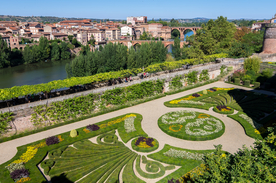 中世纪田园风景图