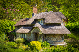 中世纪田园风景摄影