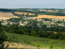 中世纪田园风景摄影