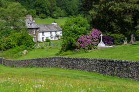 中世纪田园风景摄影