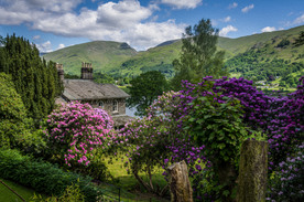 中世纪田园风景摄影