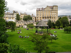 中世纪田园风景摄影