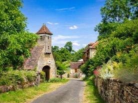 中世纪田园风景摄影