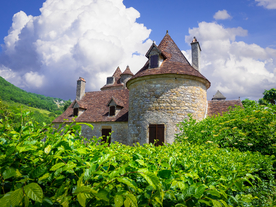 中世纪田园风景摄影