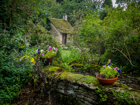 中世纪田园风景摄影