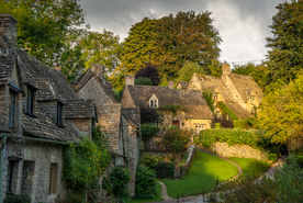 中世纪田园风景摄影