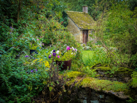 中世纪田园风景摄影