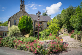 中世纪田园风景摄影