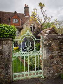 中世纪田园风景摄影