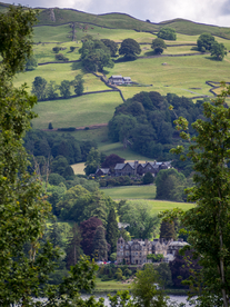 中世纪田园风景摄影