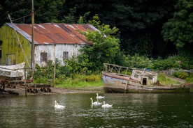 中世纪田园风景摄影