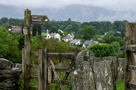 中世纪田园风景摄影
