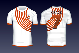 世界杯足球队服运动服T恤设计